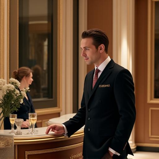 Il desk del nostro servizio concierge Chiavi d'Oro