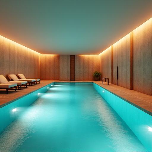 Piscina relax della Spa Armonia