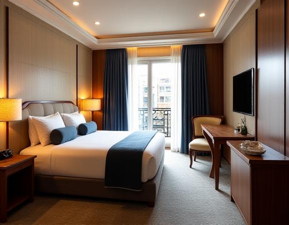 Interni della Suite Classica Deco